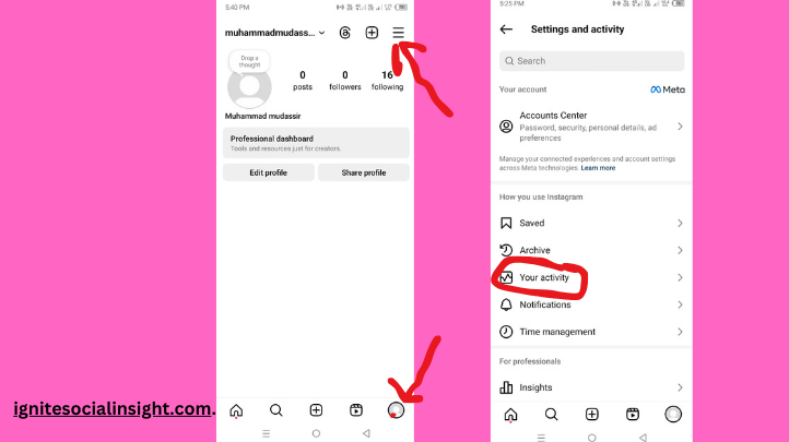 how to clear instagram search suggestions 
