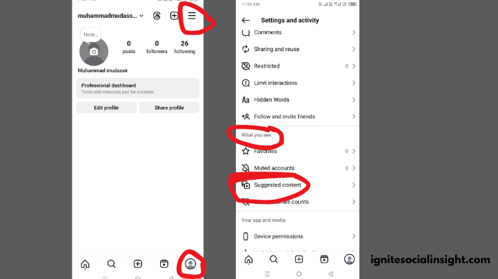 how to change suggested reels on instagram