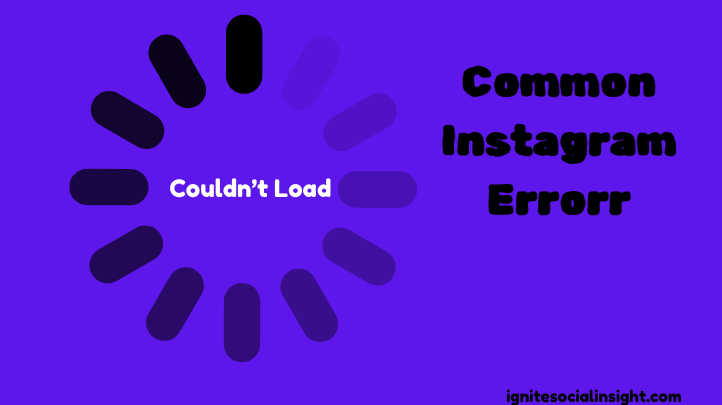Why Instagram Could not Load Activity