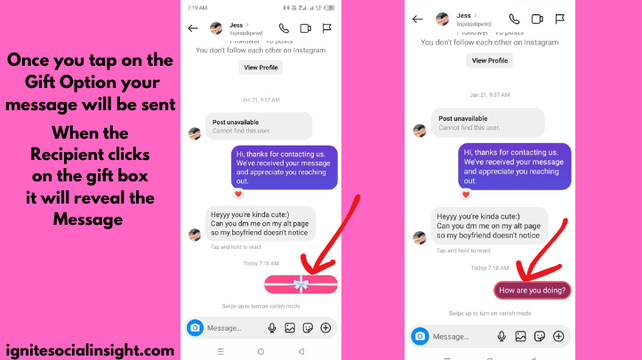 How to Send Gift Messages on Instagram