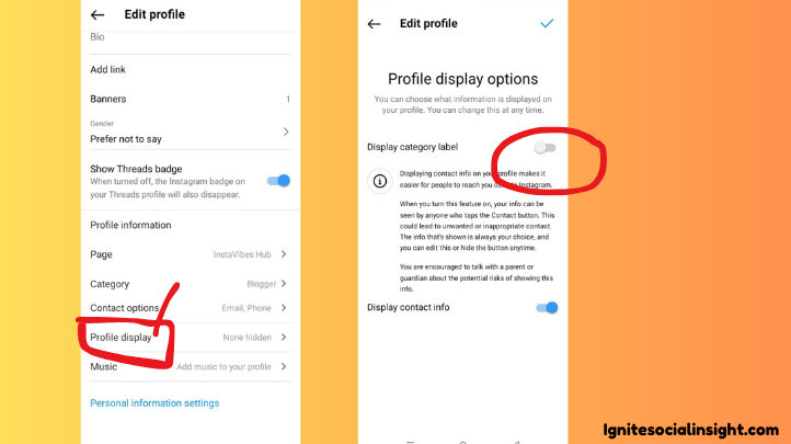 How to Remove Category on Instagram