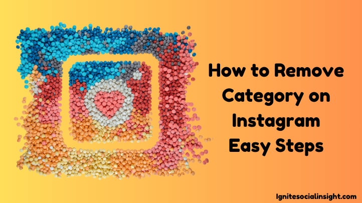 How to Remove Category on Instagram