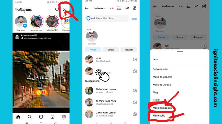 How to Turn Off Instagram Calls